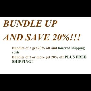 BUNDLE AND MAKE A REASONABLE OFFER. ALL ITEMS!!!!!